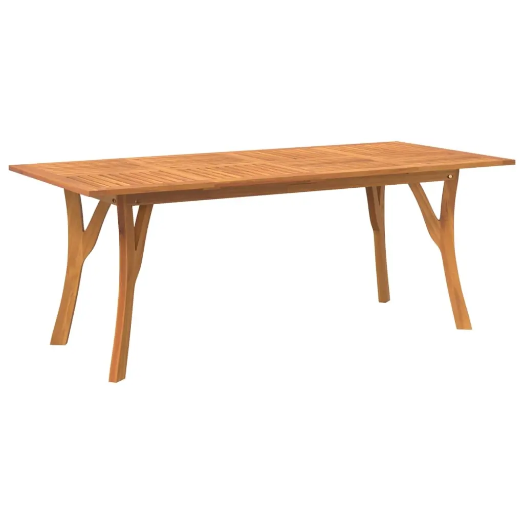 Garden Table 200x90x75 cm Solid Wood Acacia 363309 - Furniture