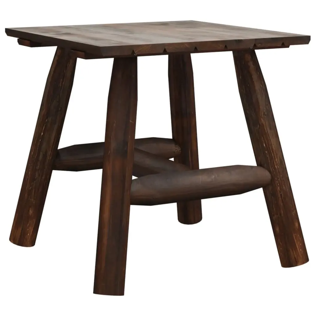 Side Table 49x49x50 cm Solid Wood Spruce 363352 - Furniture