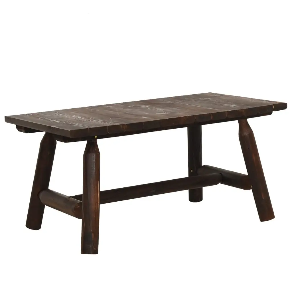Coffee Table 90x50x41 cm Solid Wood Spruce 363354 - Furniture