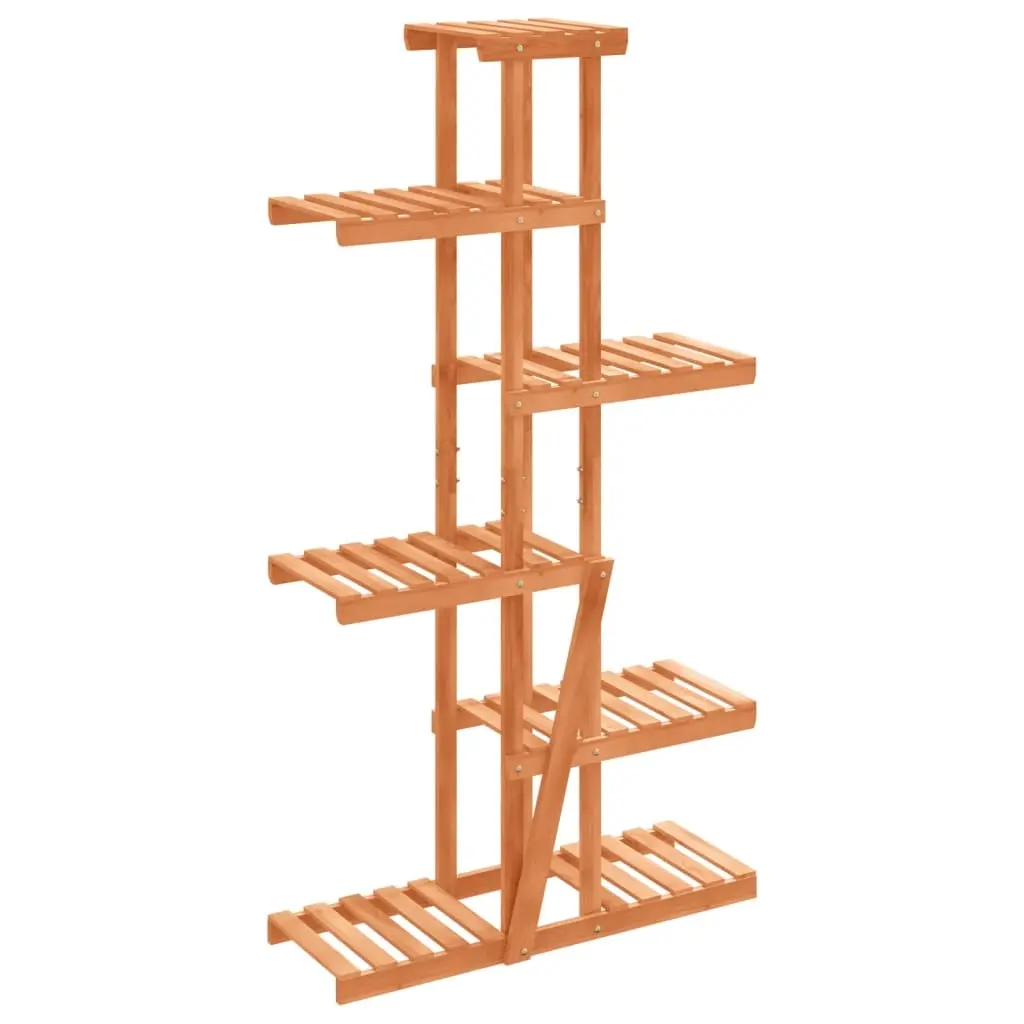 Flower Stand 75x25x140.5 cm Solid Wood Fir 362866 - Home & Garden