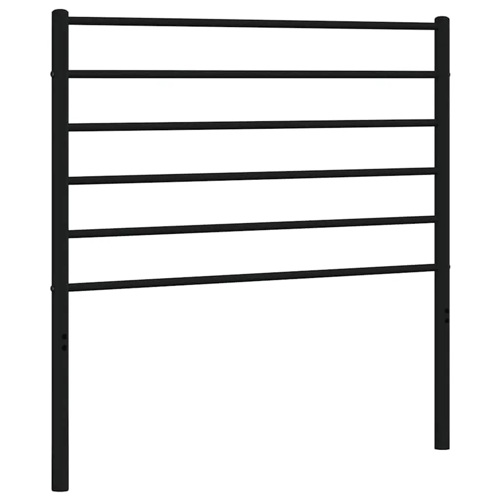 Metal Replace Headboard Black 107 cm 352349 - Furniture