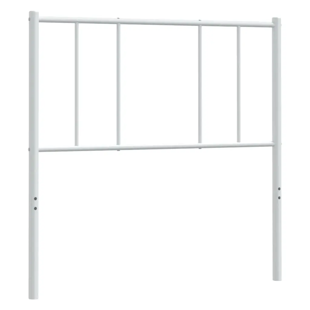 Metal Replace Headboard White 107 cm 352559 - Furniture