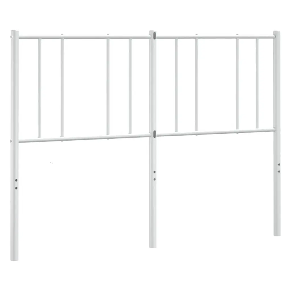 Metal Replace Headboard White 135 cm 352561 - Furniture