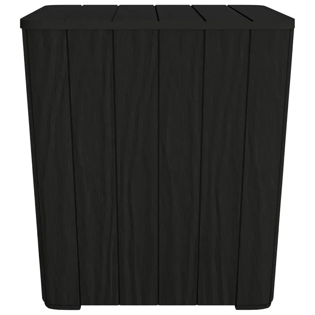 Garden Table with Removable Lid Black Polypropylene 364152 - Furniture