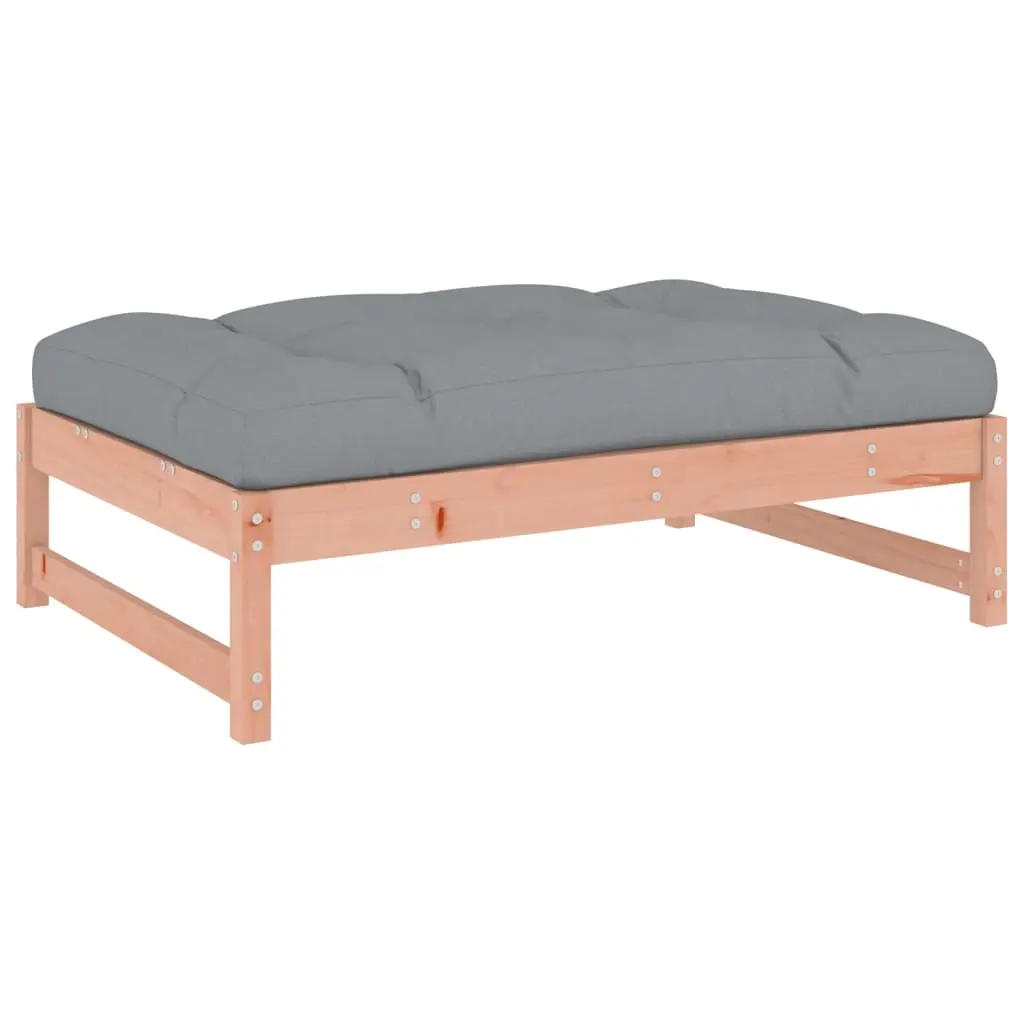Garden Footstool 120x80 cm Solid Wood Douglas 825742 - Furniture