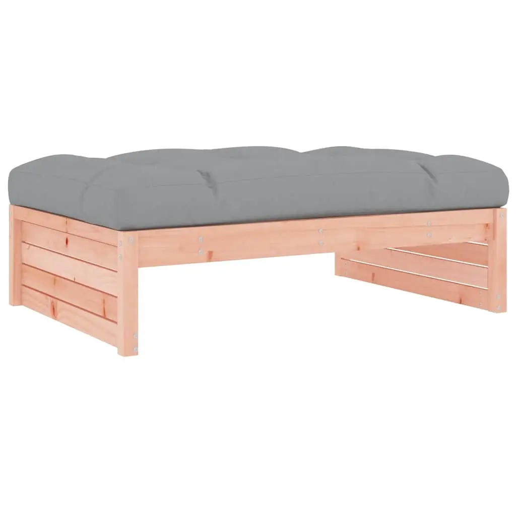 Garden Footstool 120x80 cm Solid Wood Douglas 825770 - Furniture