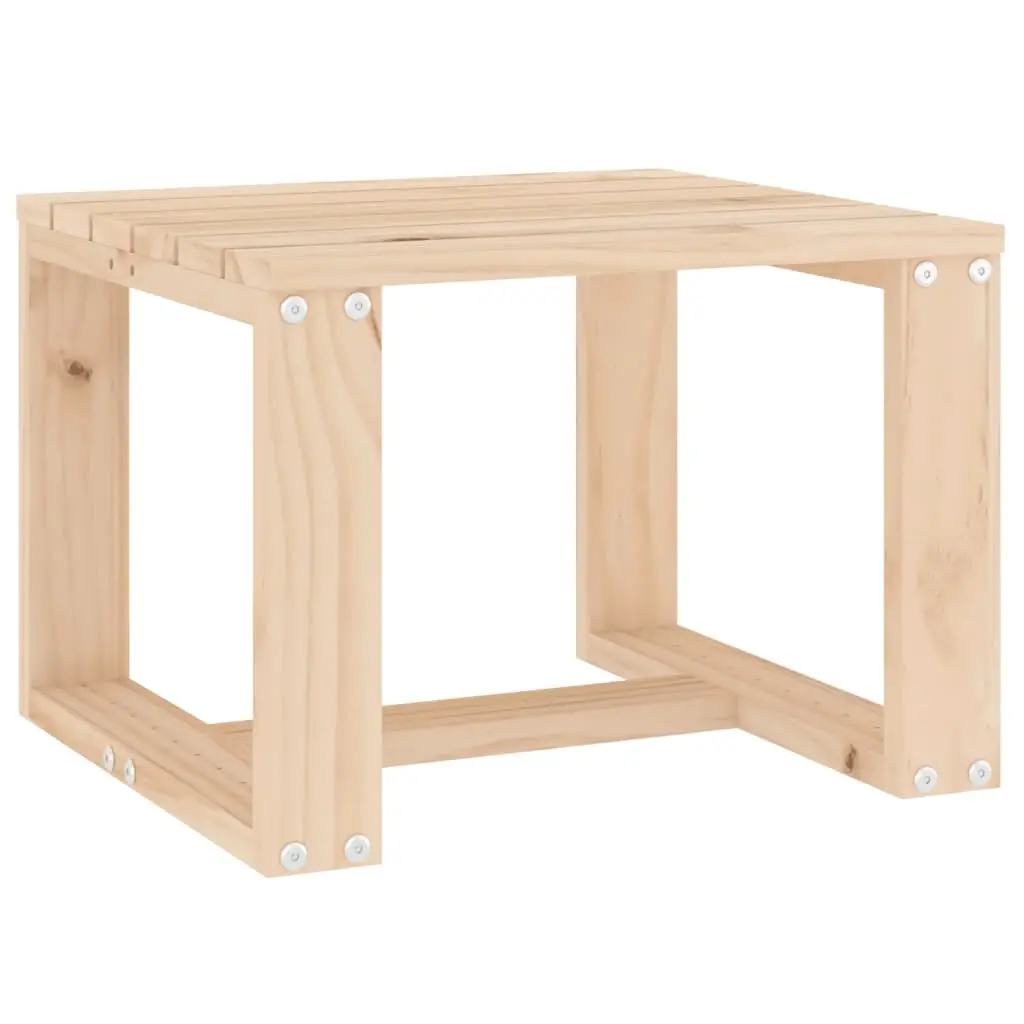 Garden Side Table 40x38x28.5 cm Solid Wood Pine 825079 - Furniture