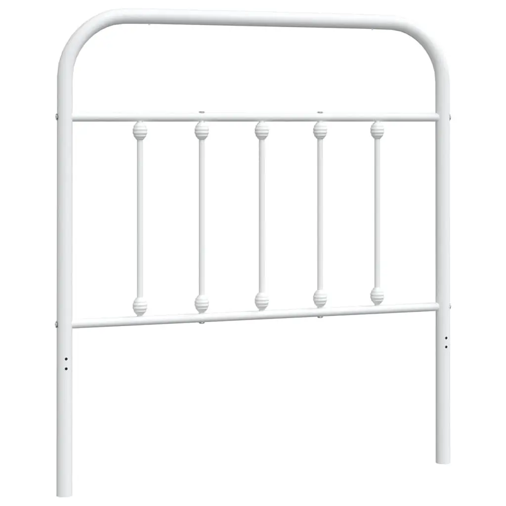 Metal Replace Headboard White 90 cm 352655 - Furniture
