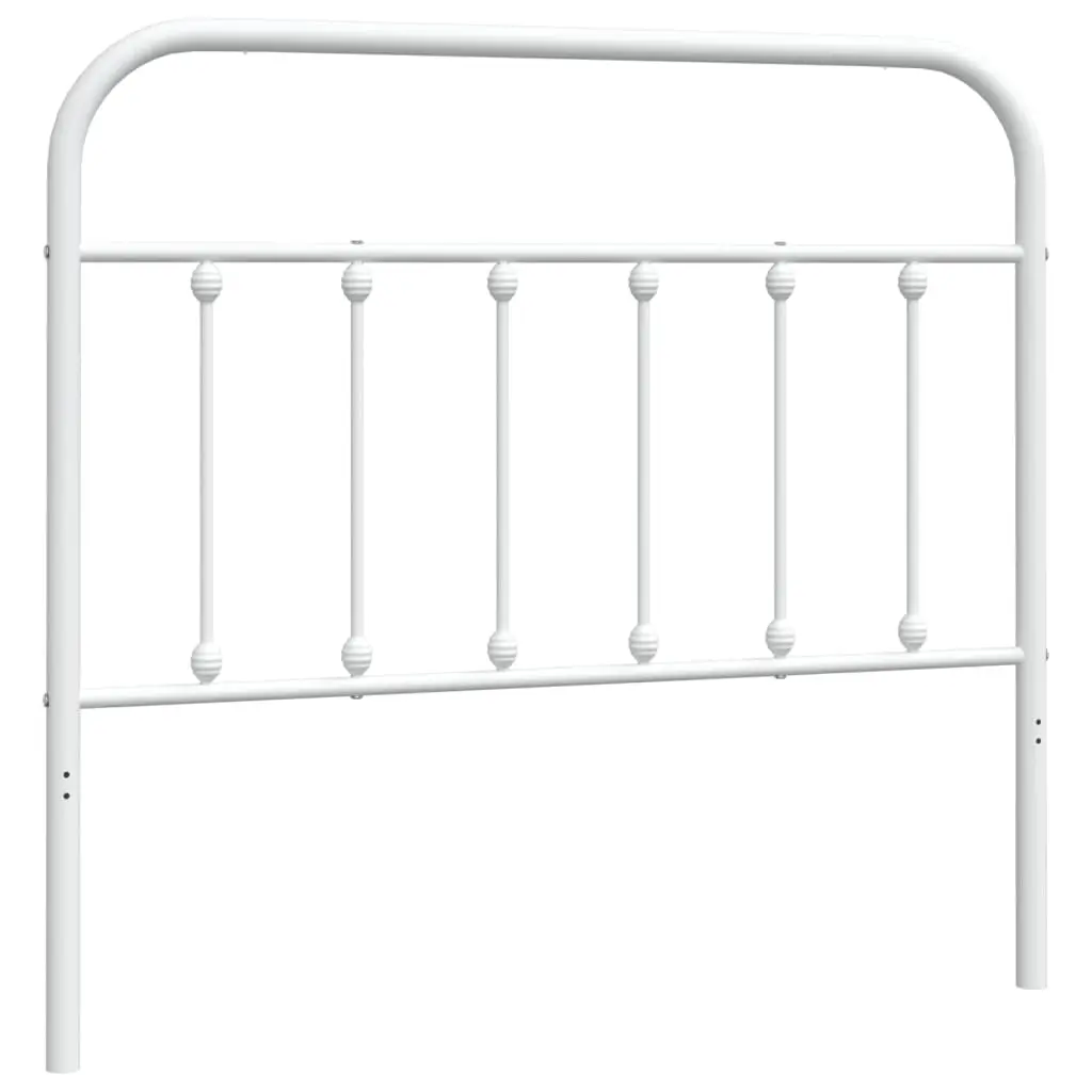 Metal Replace Headboard White 107 cm 352657 - Furniture