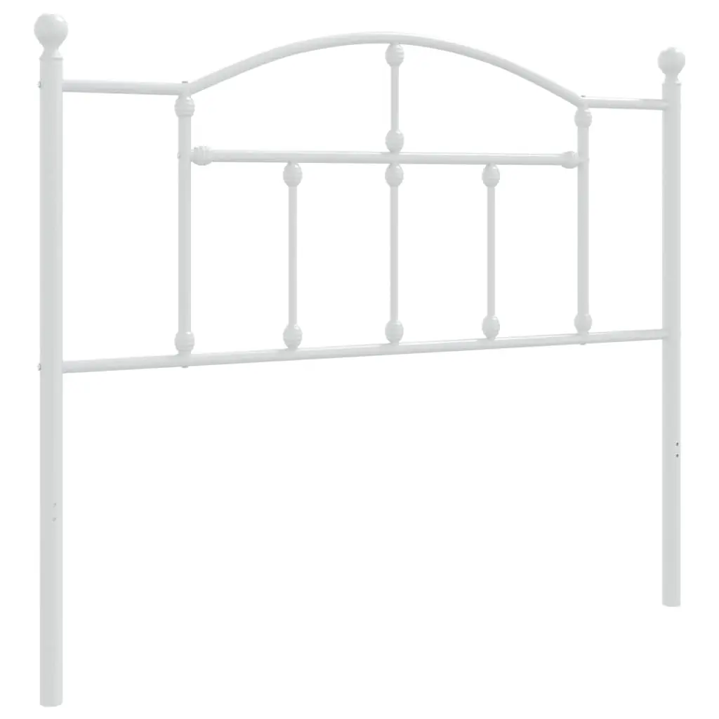 Metal Replace Headboard White 107 cm 353518 - Furniture