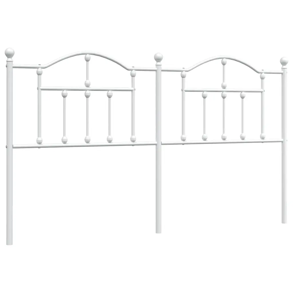 Metal Replace Headboard White 180 cm 353524 - Furniture