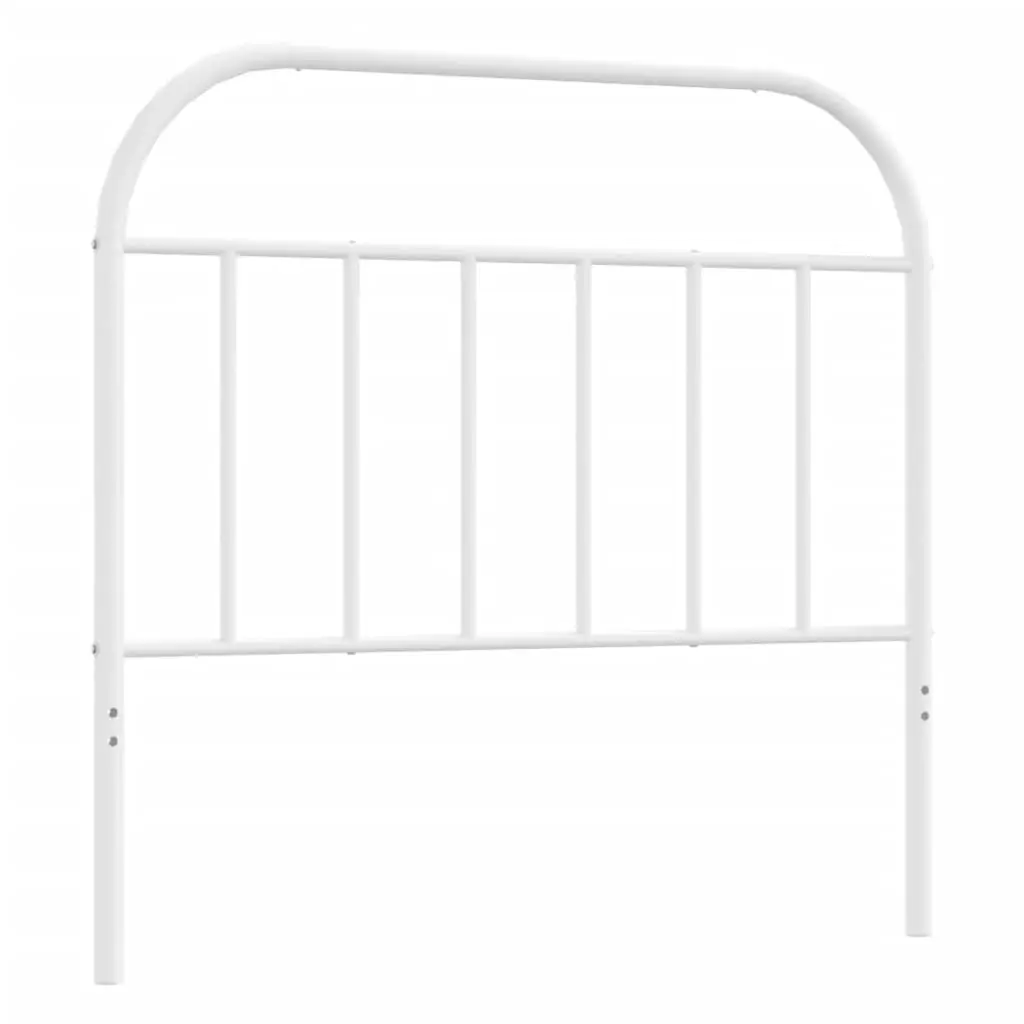 Metal Replace Headboard White 107 cm 353714 - Furniture