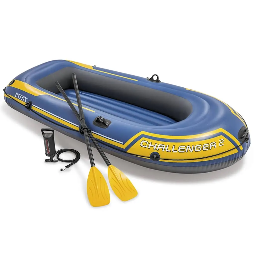 Intex Challenger 2 Set Inflatable Boat with Oars and Pump 68367NP 3202722 - Sports & Outdoor