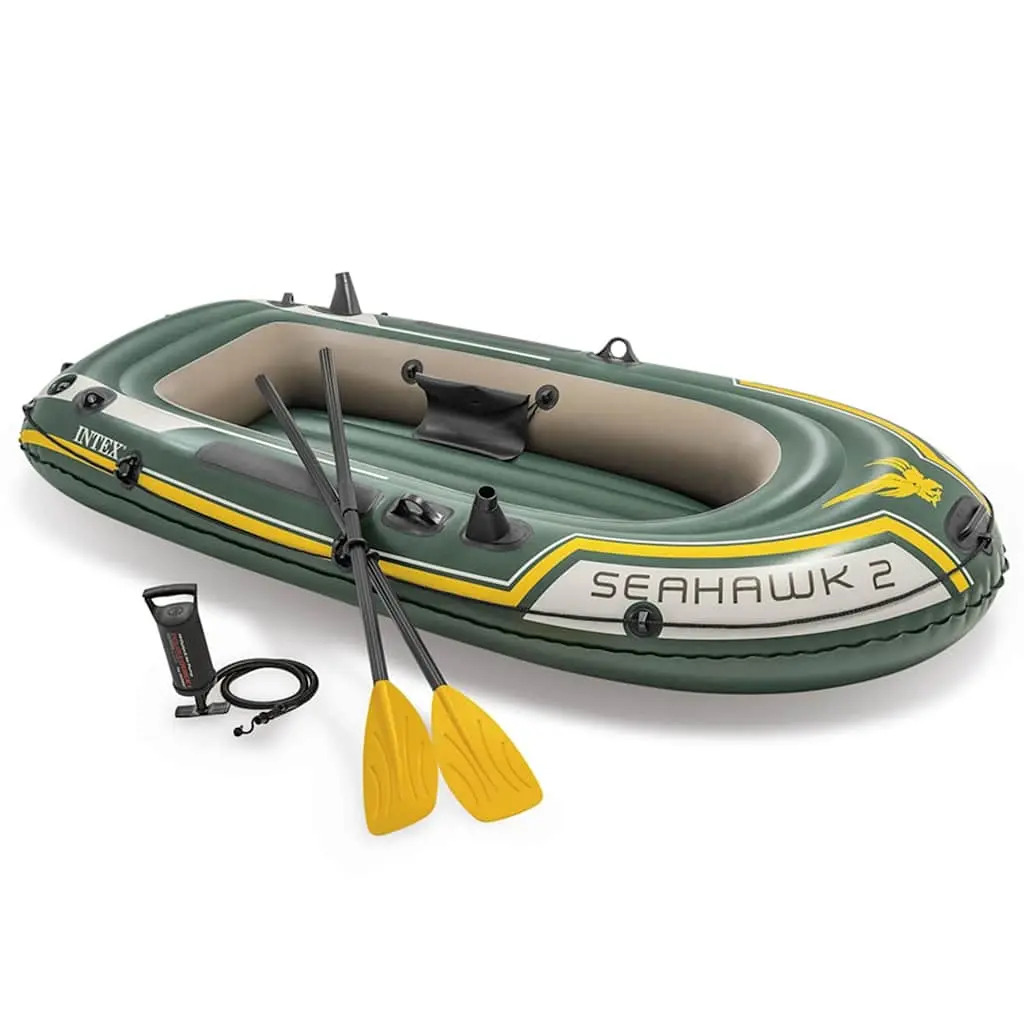 Intex Seahawk 2 Set Inflatable Boat with Oars and Pump 68347NP 3202724 - Sports & Outdoor