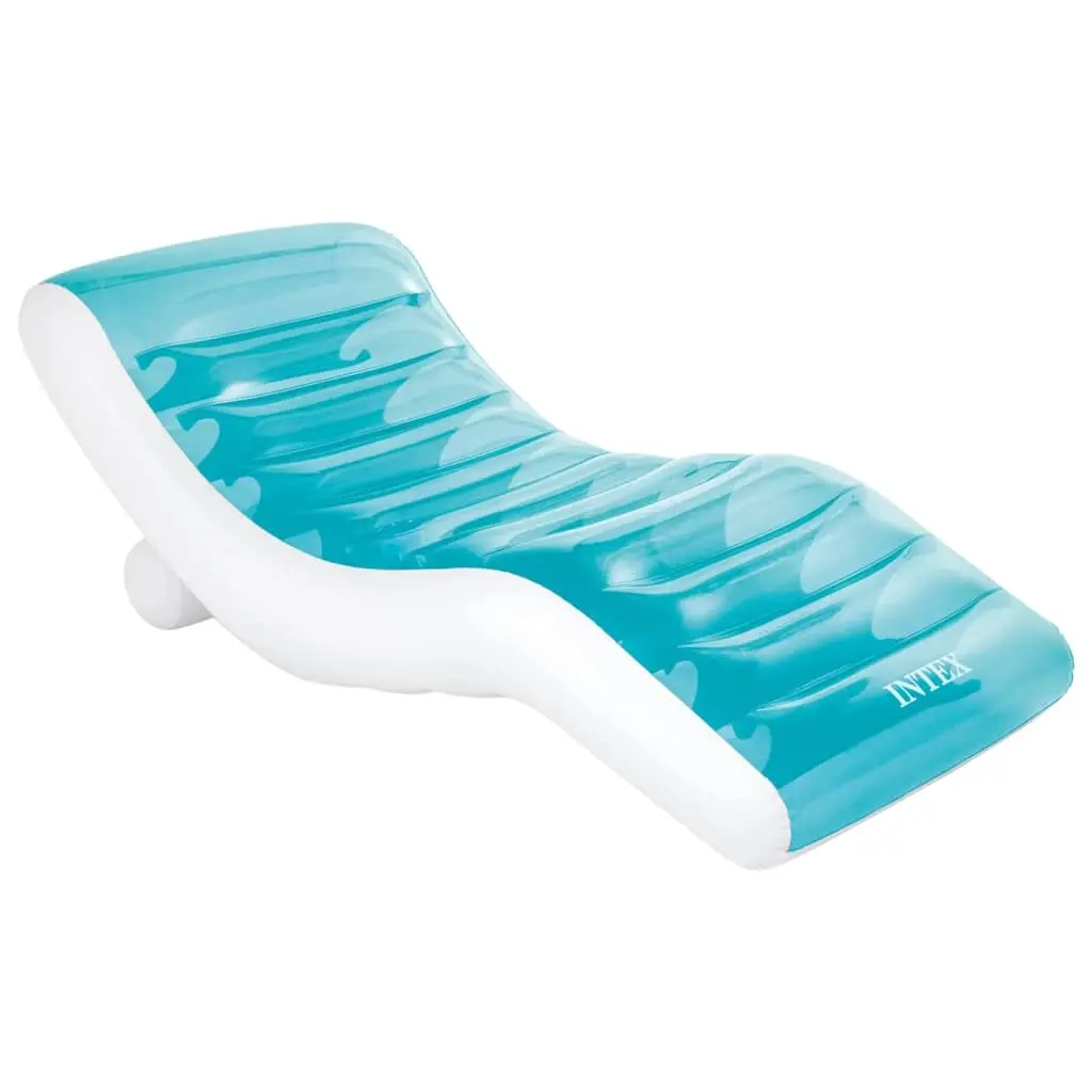 Intex Inflatable Lounger Blue 191x99 cm Vinyl 3202968 - Home & Garden
