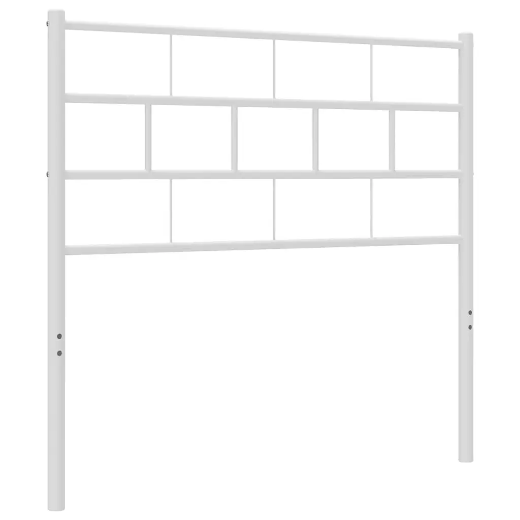 Metal Replace Headboard White 107 cm 355738 - Furniture