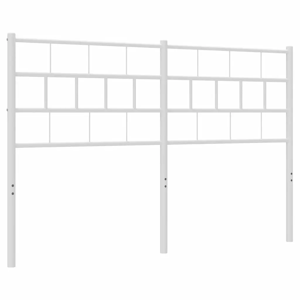 Metal Replace Headboard White 135 cm 355740 - Furniture
