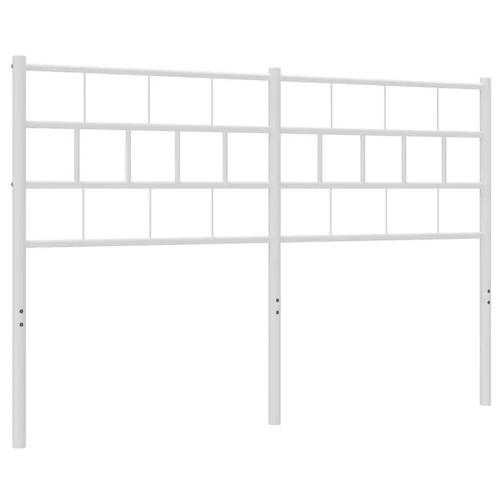 Metal Replace Headboard White 150 cm 355742 - Furniture