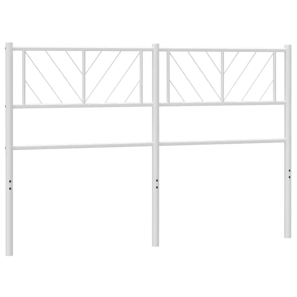 Metal Replace Headboard White 150 cm 372262 - Furniture