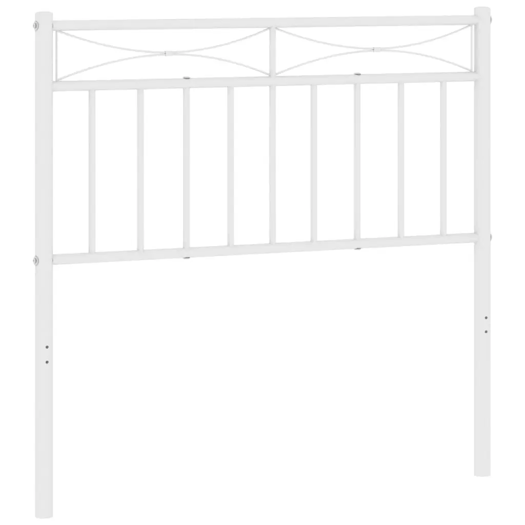 Metal Replace Headboard White 90 cm 373768 - Furniture