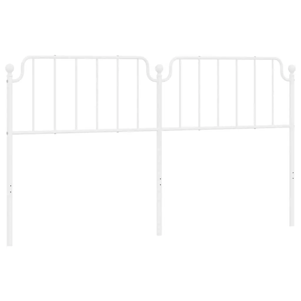 Metal Replace Headboard White 180 cm 373972 - Furniture