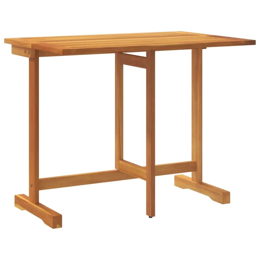 Folding Balcony Table 90x60x72 cm Solid Wood Acacia 364897 - Furniture