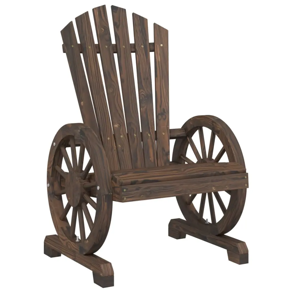Garden Adirondack Chair Solid Wood Fir 365090 - Furniture