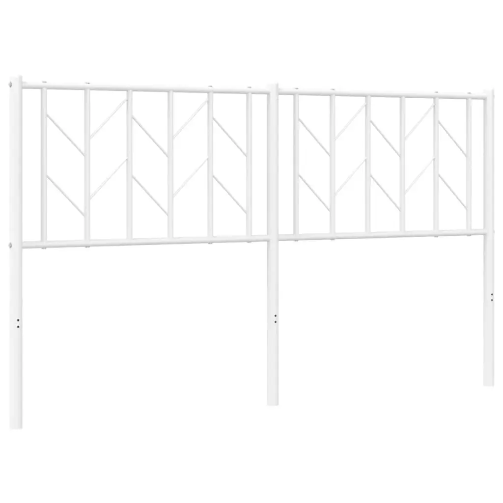 Metal Replace Headboard White 150 cm 374520 - Furniture