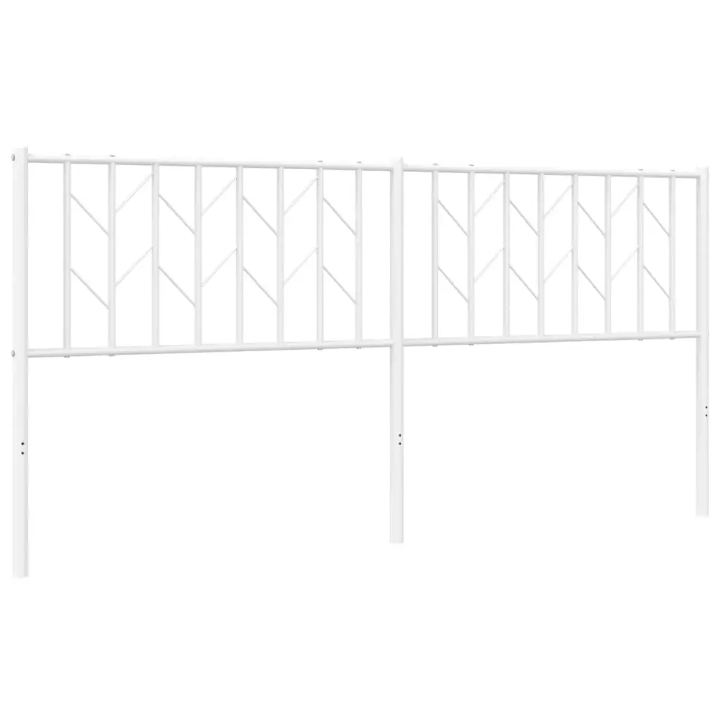 Metal Replace Headboard White 180 cm 374522 - Furniture