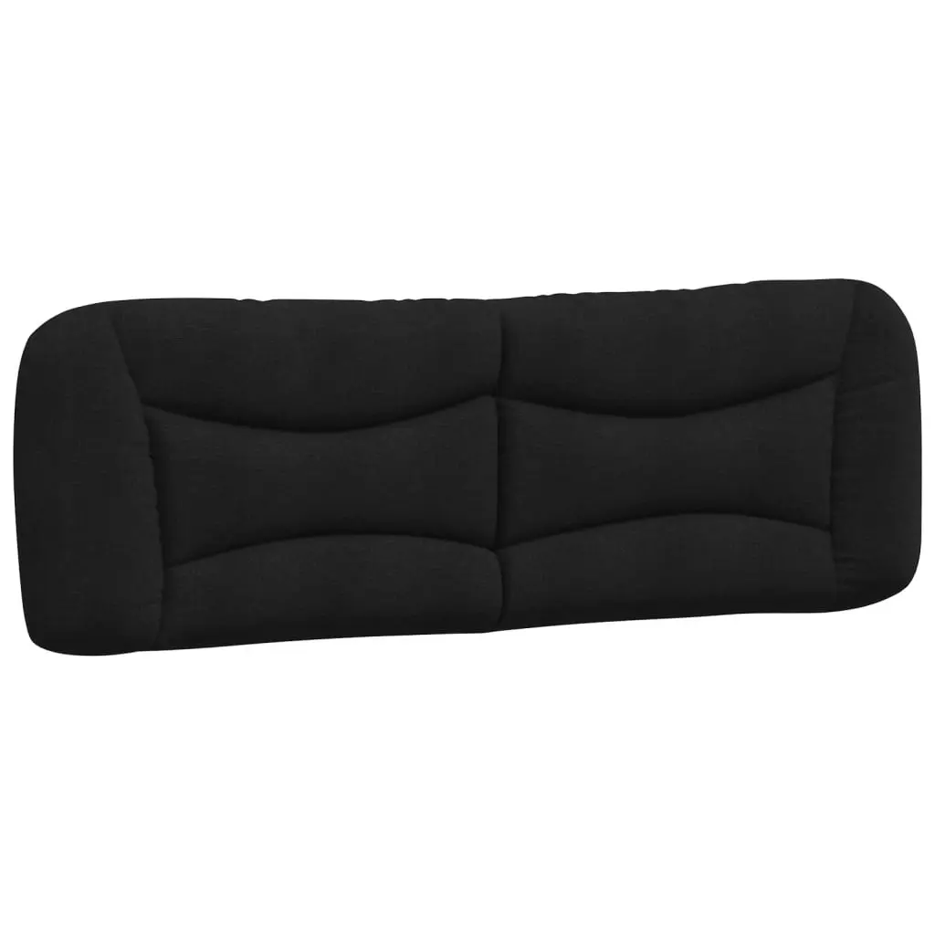 Headboard Cushion "Hvar" Black 152 cm Queen Fabric 374630 - Furniture
