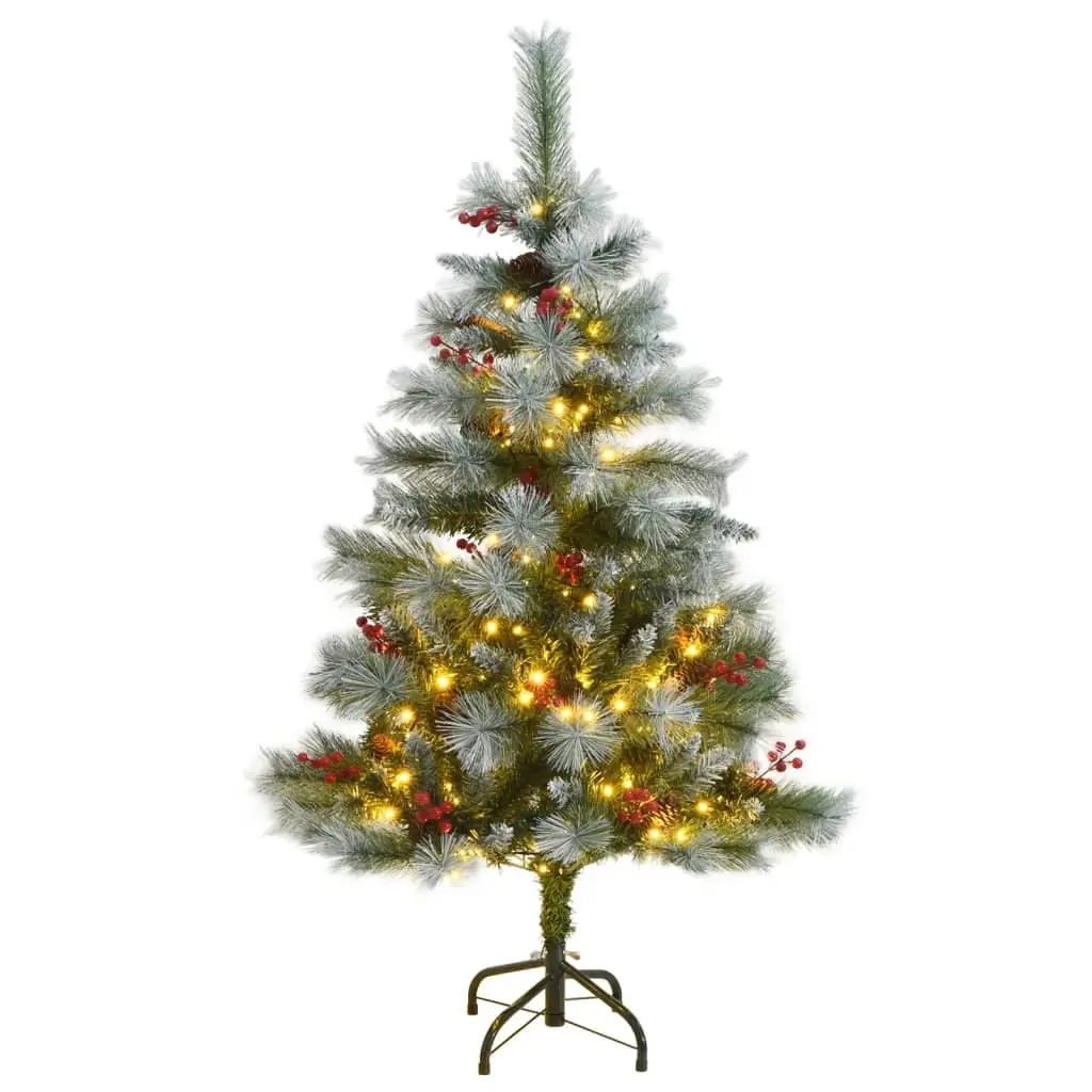 Artificial Hinged Christmas Tree 150 LEDs 150 cm 3210184 - Home & Garden