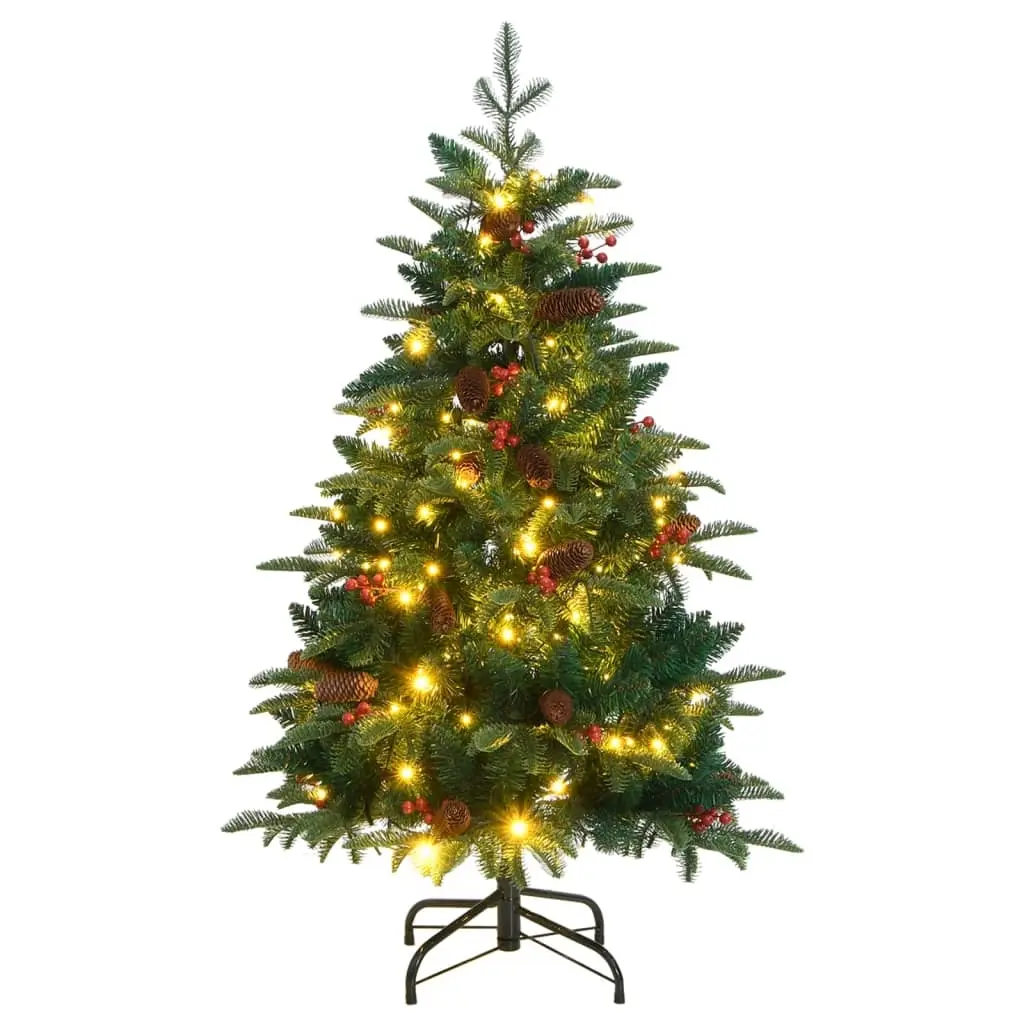 Artificial Hinged Christmas Tree 150 LEDs 120 cm 3210447 - Home & Garden