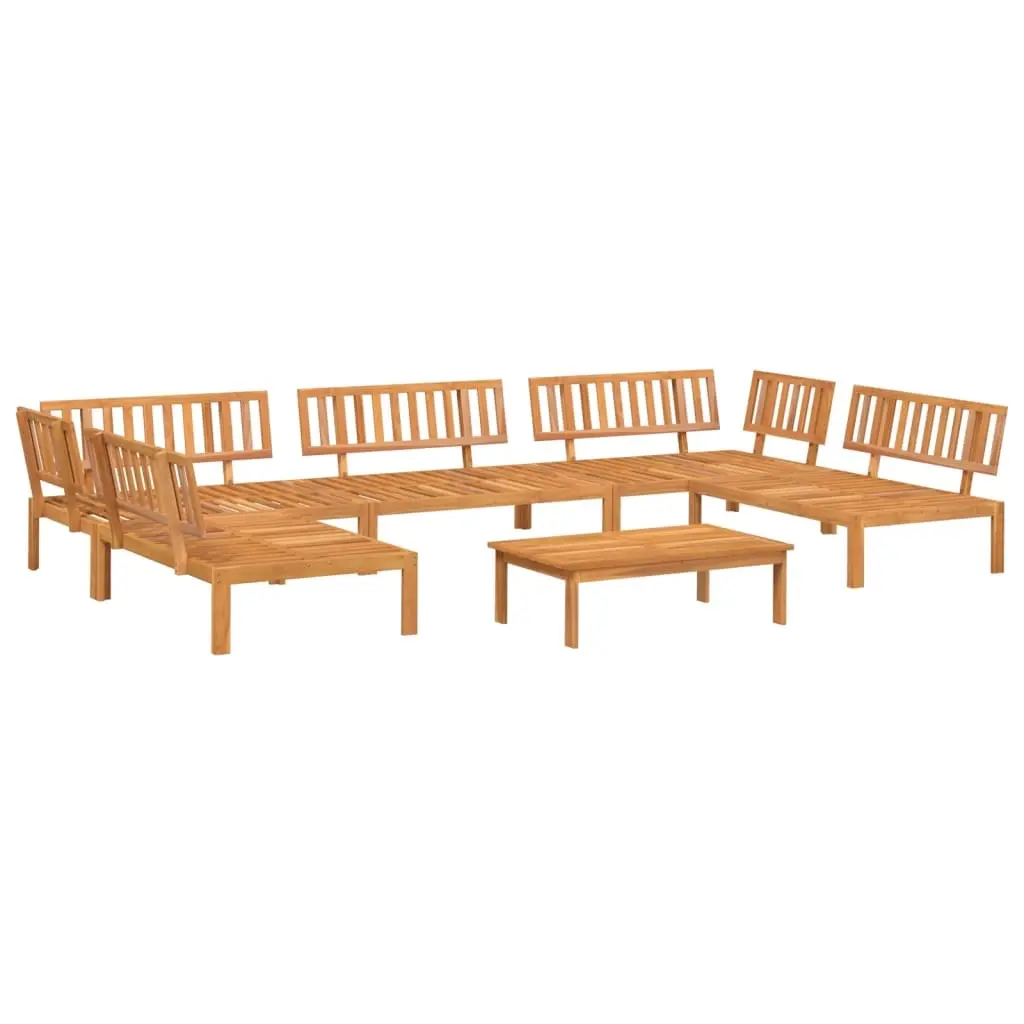6 Piece Garden Pallet Sofa Set Solid Wood Acacia 3209440 - Furniture
