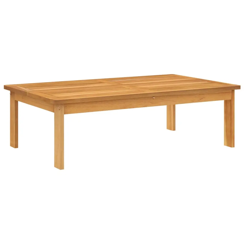 Garden Table 100x60x30 cm Solid Wood Acacia 365846 - Furniture