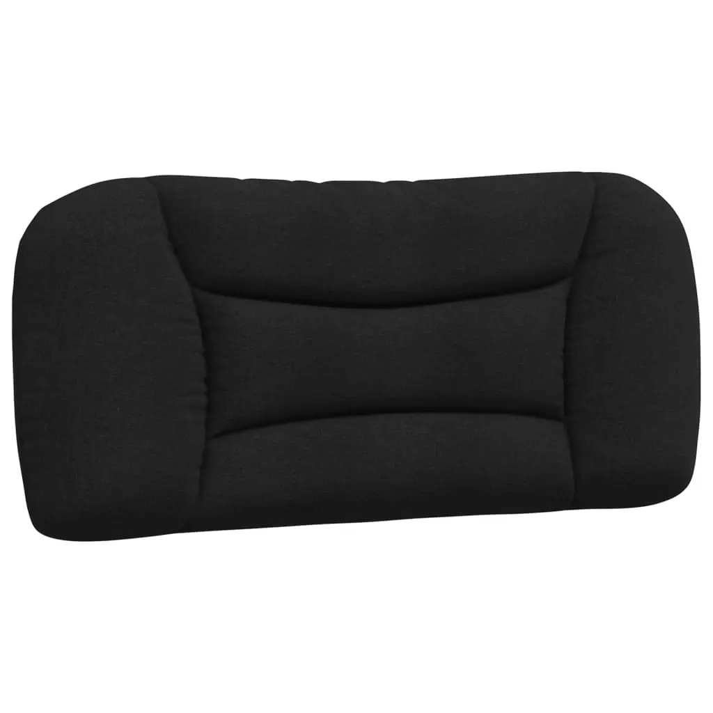 Headboard Cushion "Hvar" Black 90 cm Fabric 3207681 - Furniture