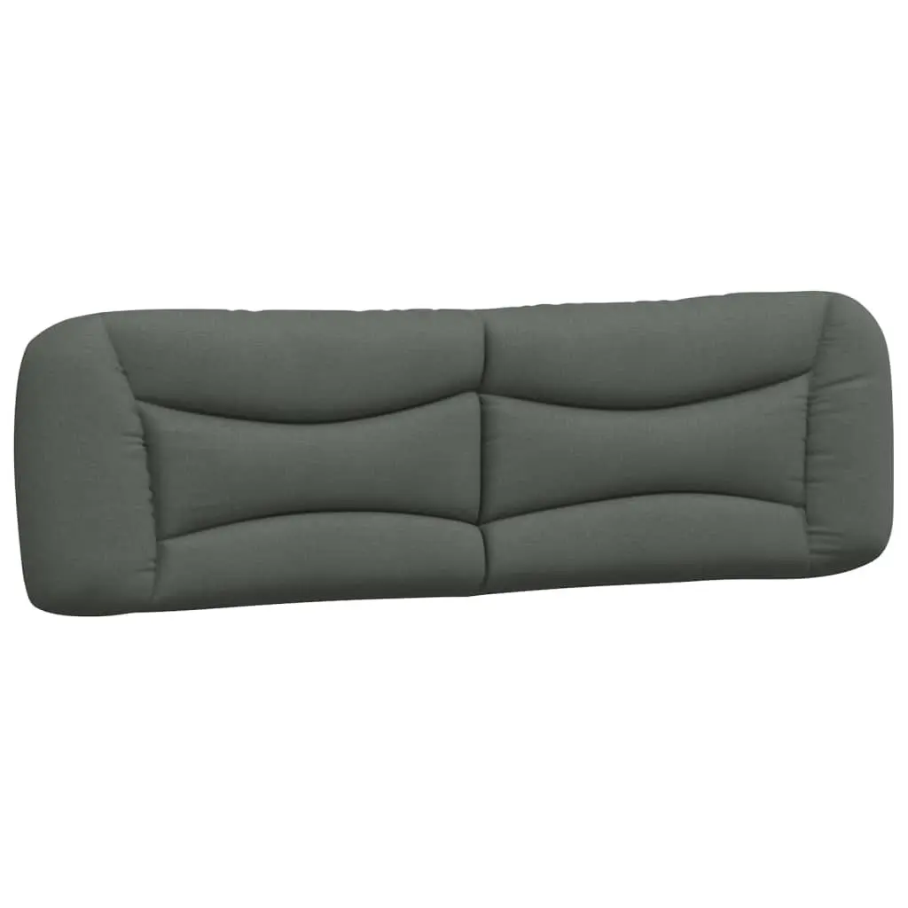 Headboard Cushion "Hvar" Dark Grey 180 cm Fabric 3207685 - Furniture
