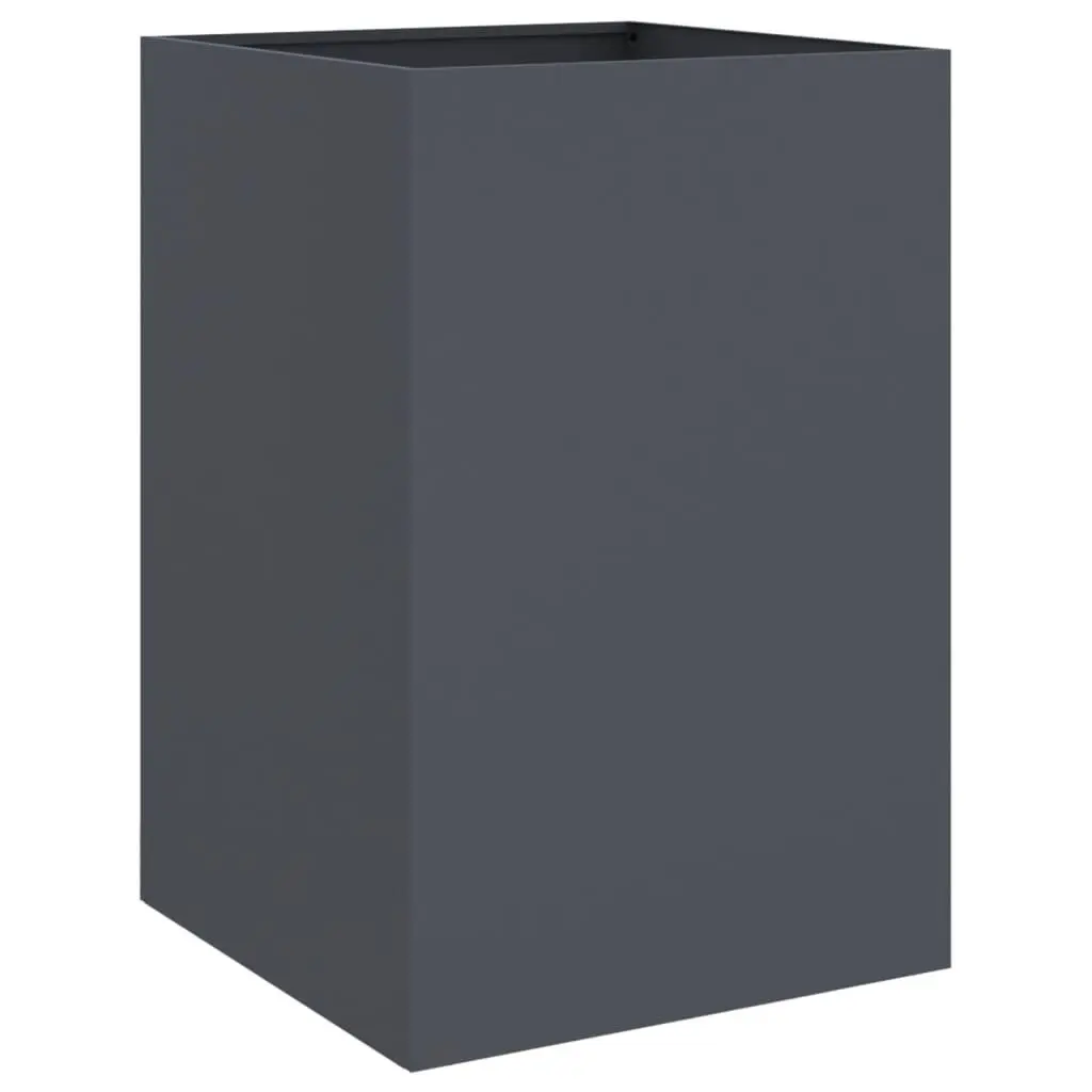 Planter Anthracite 52x48x75 cm Steel 841585 - Home & Garden