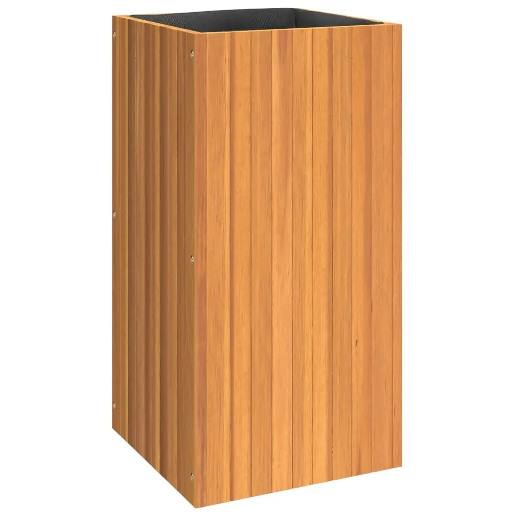 Garden Planter 45x45x90 cm Solid Wood Acacia 366504 - Home & Garden