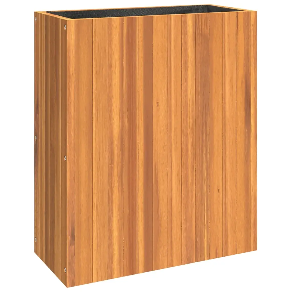 Garden Planter 59x27.5x70 cm Solid Wood Acacia 366506 - Home & Garden