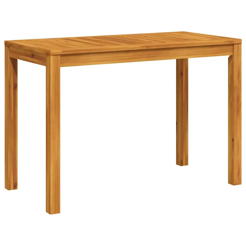 Garden Dining Table 110x55x75 cm Solid Wood Acacia 366368 - Furniture