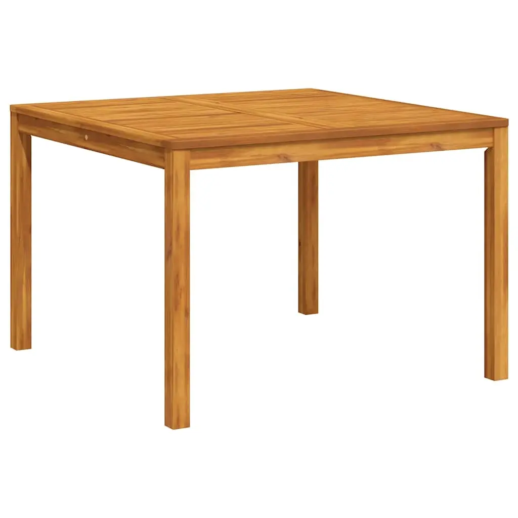 Garden Dining Table 110x110x75 cm Solid Wood Acacia 366369 - Furniture