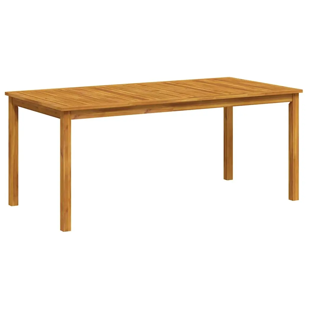 Garden Dining Table 180x90x75 cm Solid Wood Acacia 366371 - Up to 65% off Outdoor Furniture