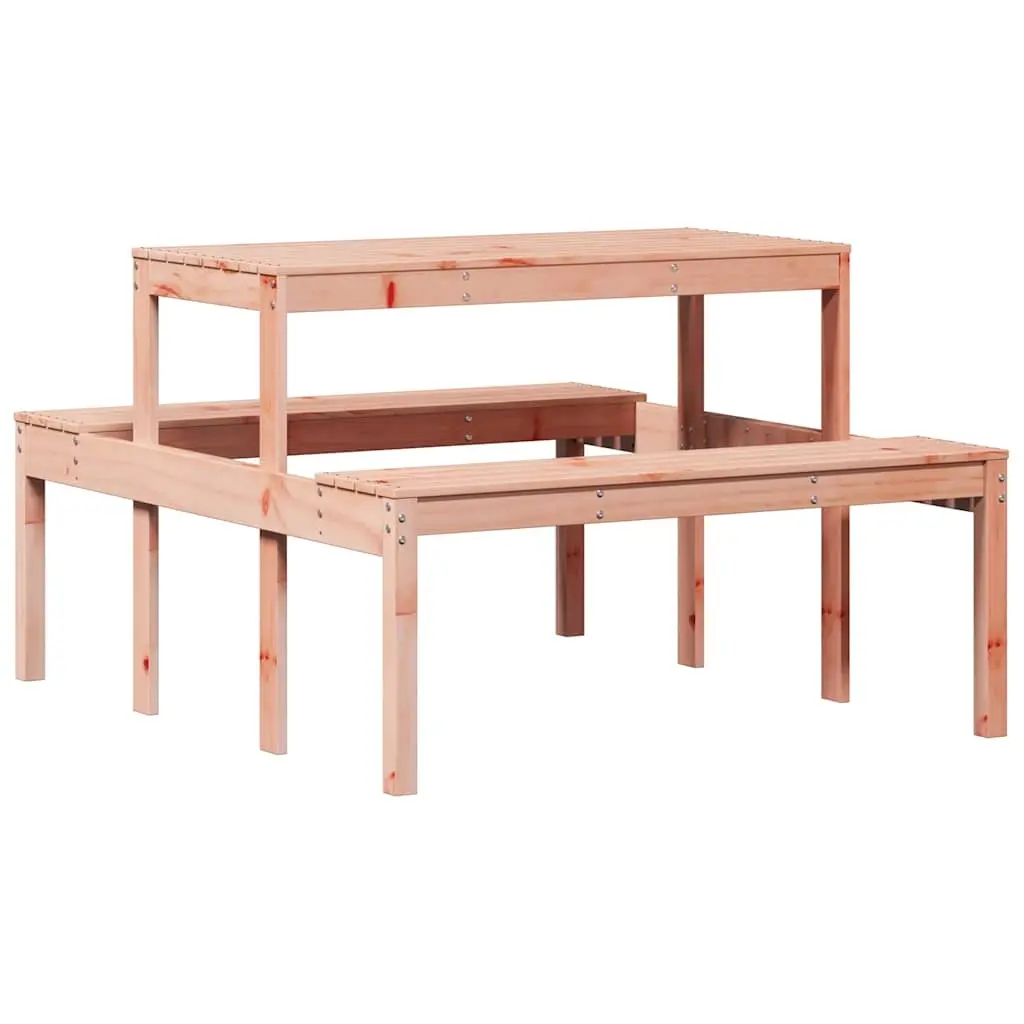 Picnic Table 110x134x75 cm Solid Wood Douglas 832560 - Furniture