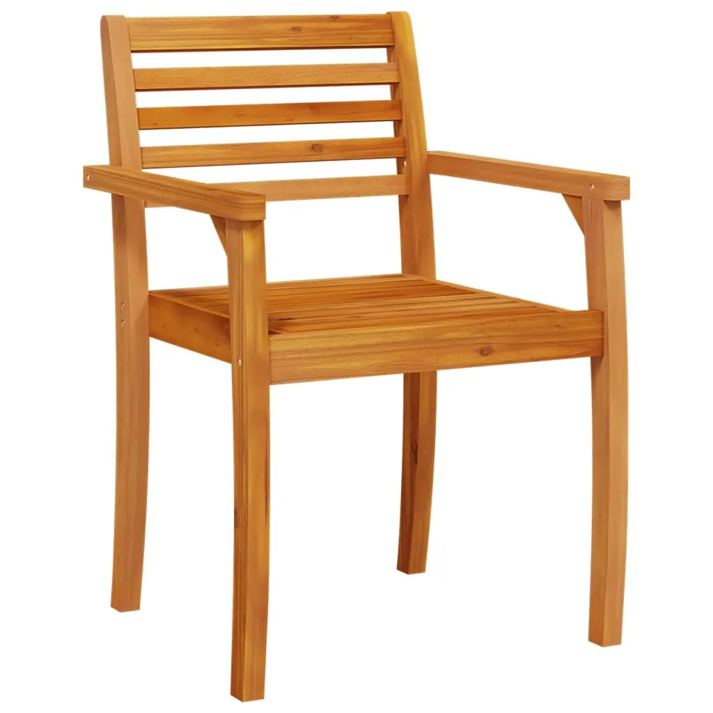 Garden Chairs 2 pcs 59x55x85 cm Solid Wood Acacia 4004912 - Furniture