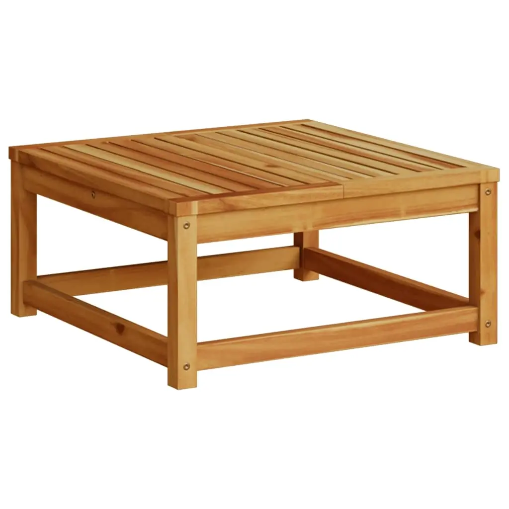 Garden Table 63x63x30 cm Solid Wood Acacia 366493 - Furniture