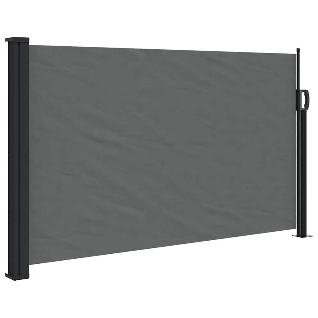 Retractable Side Awning Anthracite 117x300 cm 4004293 - Home & Garden