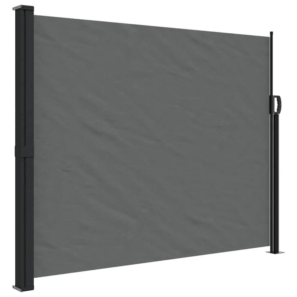 Retractable Side Awning Anthracite 160x300 cm 4004323 - Home & Garden