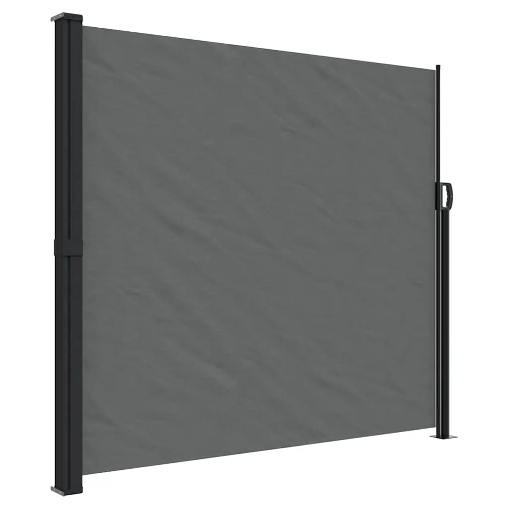 Retractable Side Awning Anthracite 180x300 cm 4004353 - Home & Garden