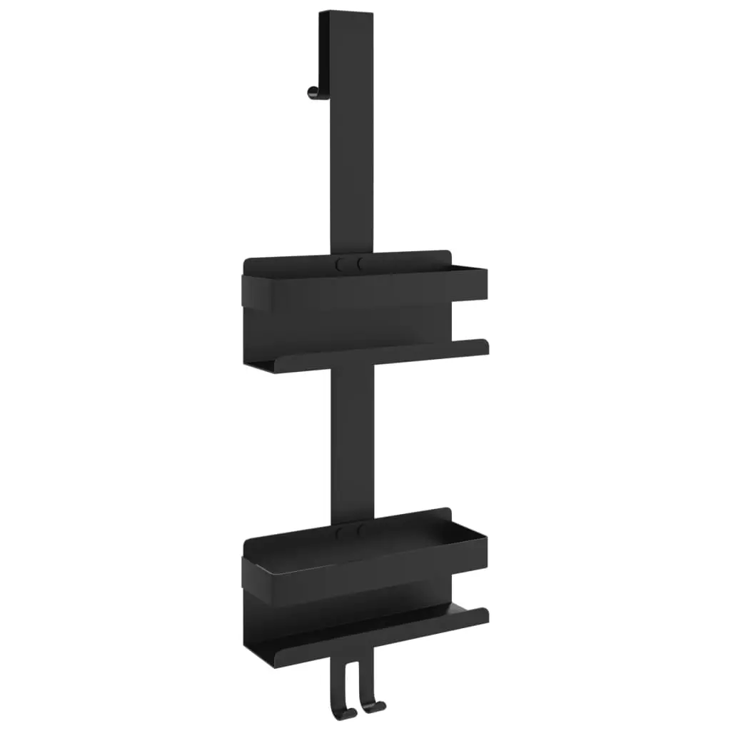 Hanging Shower Caddy Matt Black Brushed 304 Stainless Steel 4004904 - Furniture