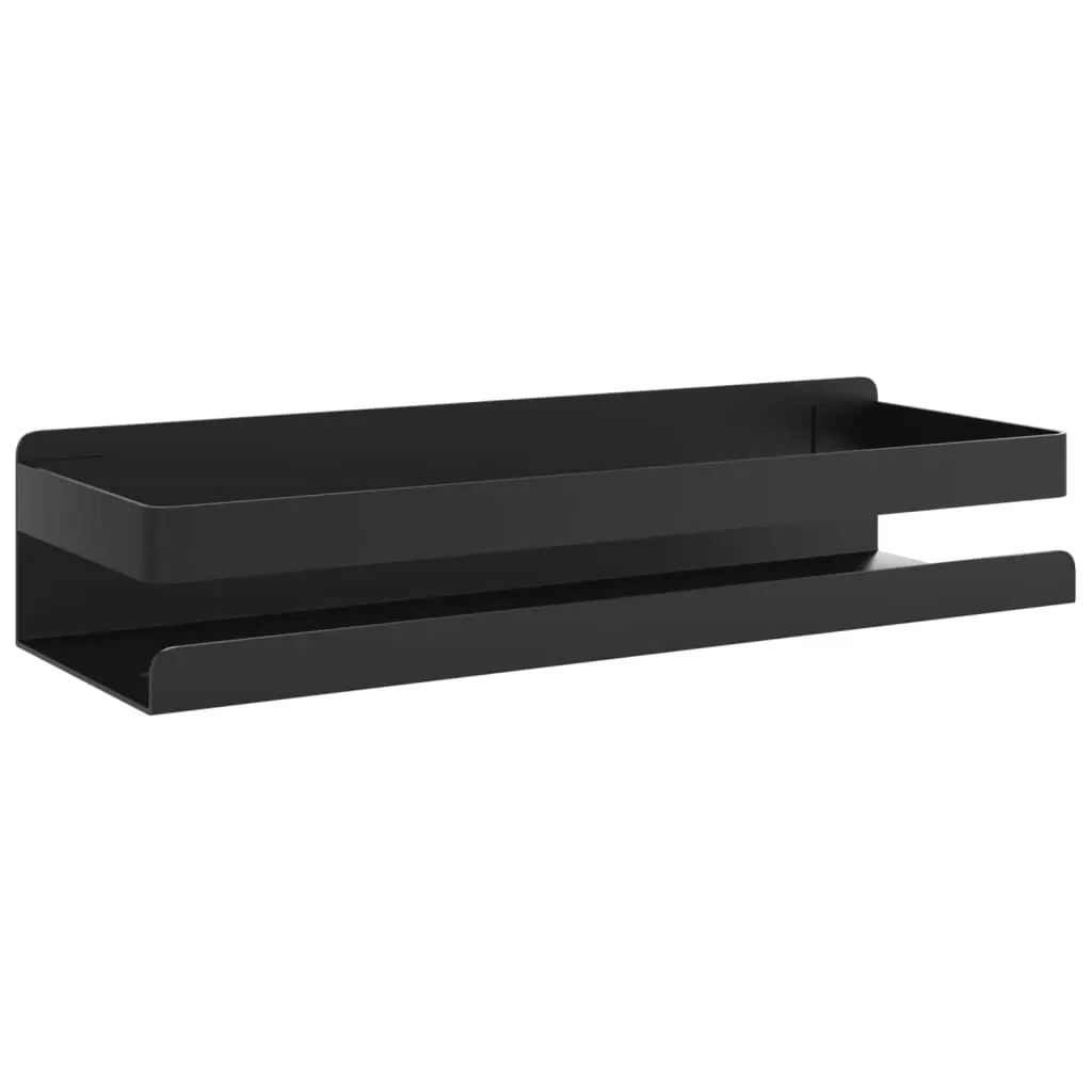Shower Shelf Matt Black 30x10x6 cm Brushed 304 Stainless Steel 4004907 - Furniture
